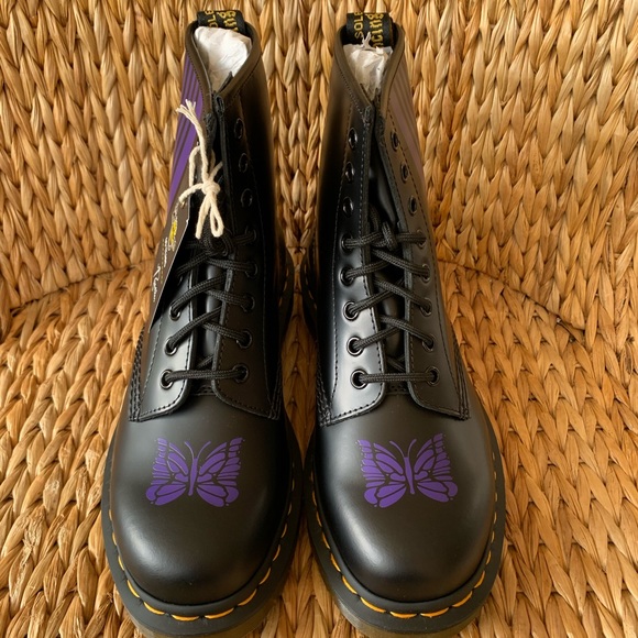 🦋Needles x Dr. Martens Limited Edition 1460 Boots - Picture 6 of 14